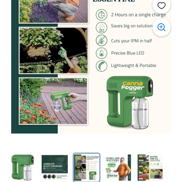 CannaFogger Green Plant Mister - Picture 5 of 6